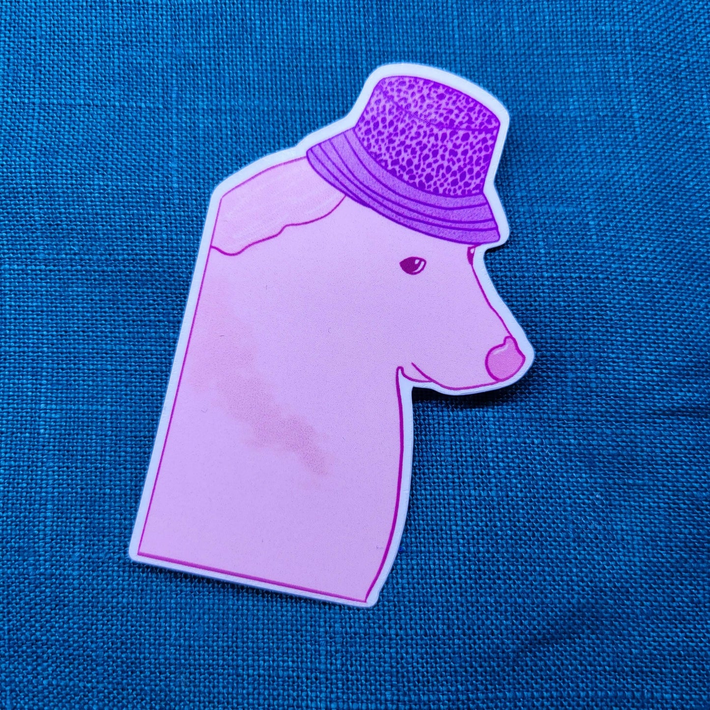 Purple Hat Dog